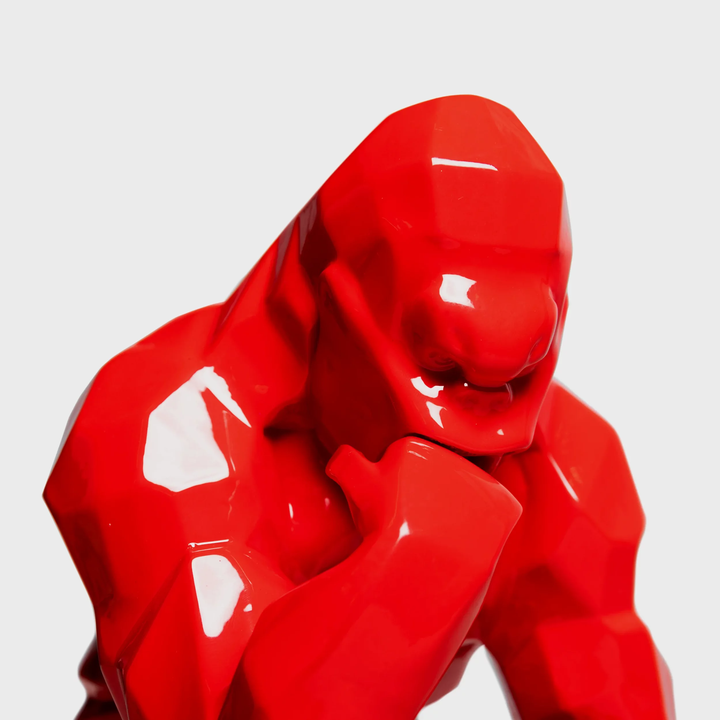 Kong Penseur by Richard Orlinski inspired by Auguste Rodin artwork - Orlinski edition museum in partnership with Artémus