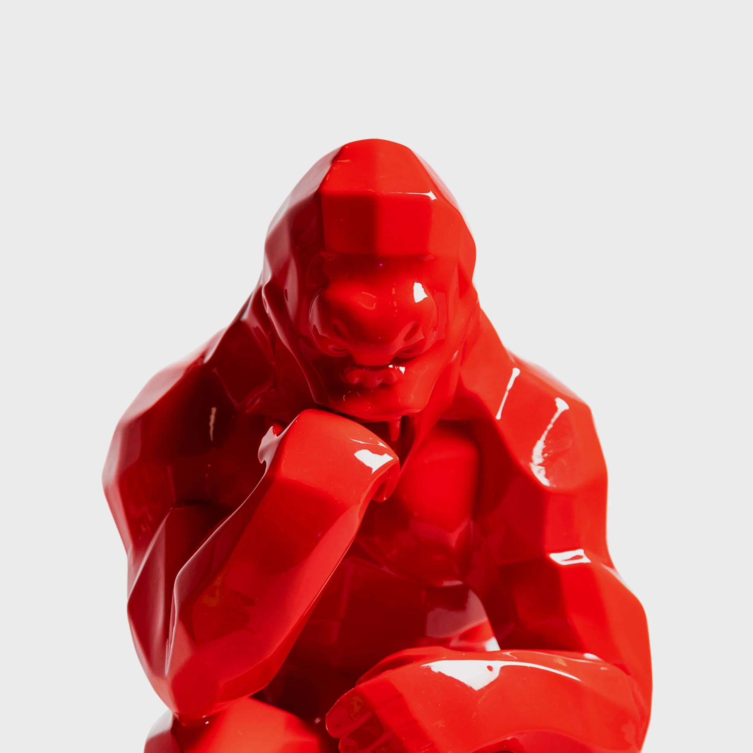 Kong Penseur by Richard Orlinski inspired by Auguste Rodin artwork - Orlinski edition museum in partnership with Artémus