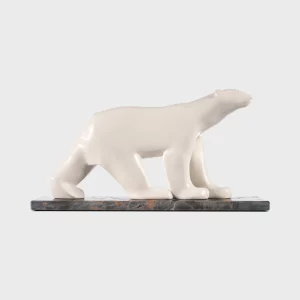 The White Bear in Cast Marble François Pompon